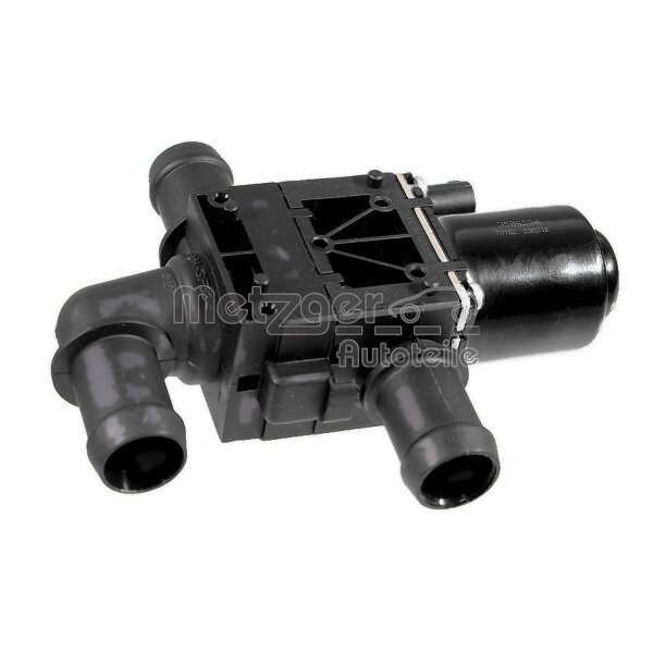 Coolant Control Valve 3-connections 2-pole METZGER for e.g. ALFA ROMEO GIULIA
