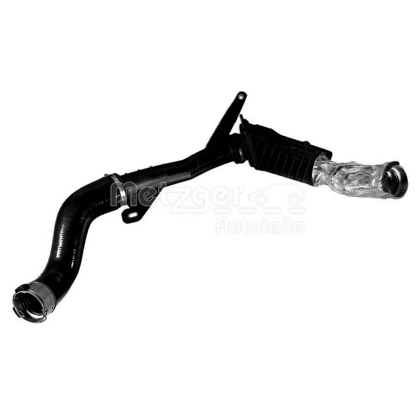 Ladeluftschlauch rechts METZGER IAM-Expertise passend für u.a. DACIA DUSTER