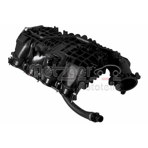 Intake Manifold Module with Oil Cooler METZGER IAM-Expertise for e.g. BMW 5
