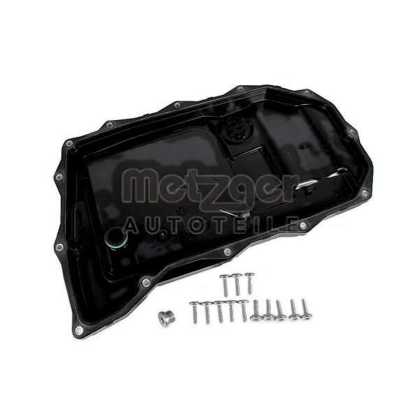 Oil Sump Automatic Transmission with oil drain plug METZGER for e.g. AUDI Q7