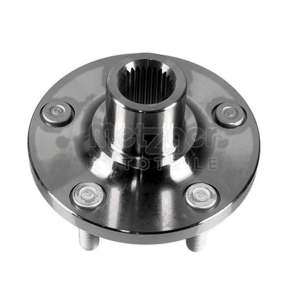 Wheel Hub front axle right Ø 137 mm 27 teeth METZGER for e.g. FORD KUGA