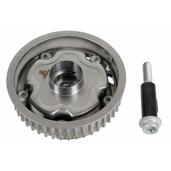 Camshaft phasing unit exhaust side hydraulic METZGER for OPEL ASTRA H
