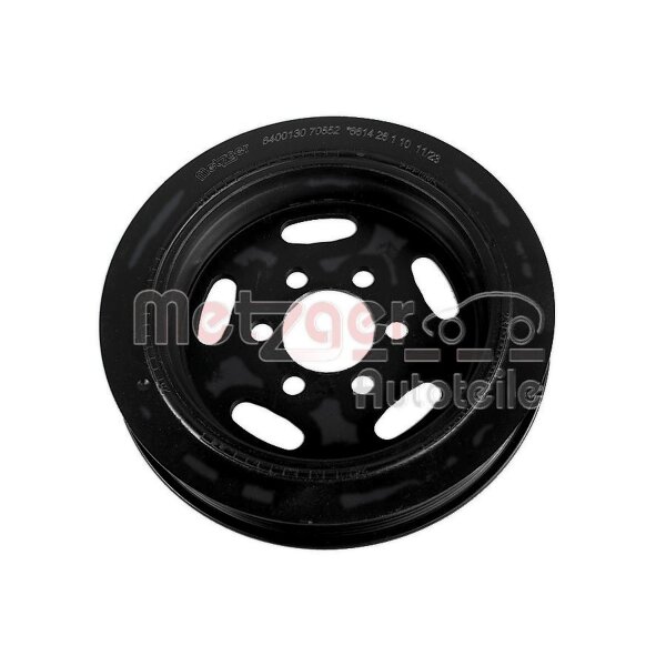 Riemenscheibe Kurbelwelle Ø 158 mm 5 Rippen METZGER für u.a. LAND ROVER SPORT