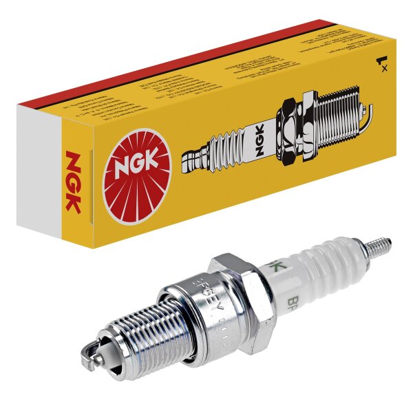 10 spark plugs M14 x 1.25 with flat gasket seat NGK for TOYOTA LAND