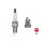 4 spark plugs 16 mm NGK for LANCER VIII Sportback