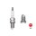 10 spark plugs 16 mm NGK for NISSAN PATROL III/1 Hardtop