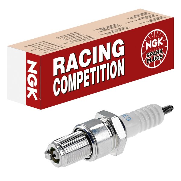 4 spark plugs M14 x 1.25 with flat seat NGK for YAMAHA and others