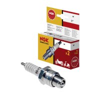 10 spark plugs M14 x 1.25 flat gasket seat NGK for VW...