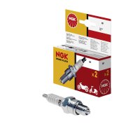 10 spark plugs M10 x 1.0 with flat seat NGK for YAMAHA...