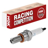 4 spark plugs M10 x 1.0 with flat seal NGK for YAMAHA and...