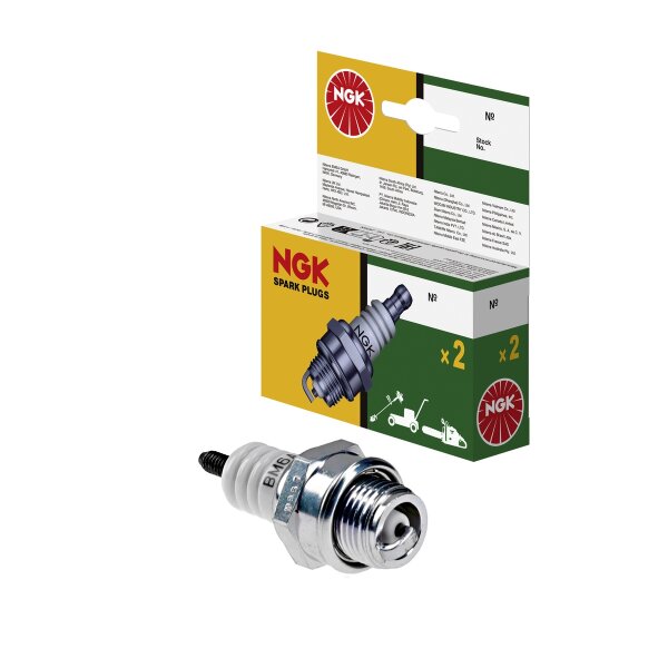 10 spark plugs M14 x 1.25 with flat gasket seat NGK for HONDA and others