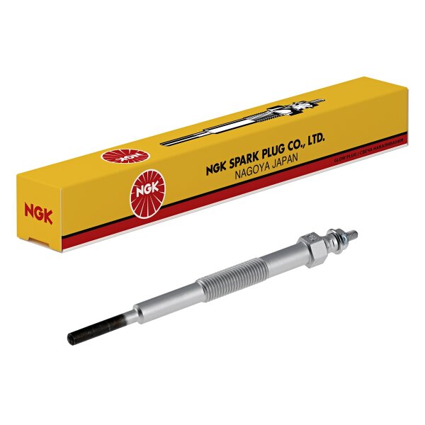 10 glow plugs Thread type M10 x 1.25 Metal glow plug 22.5 V NGK