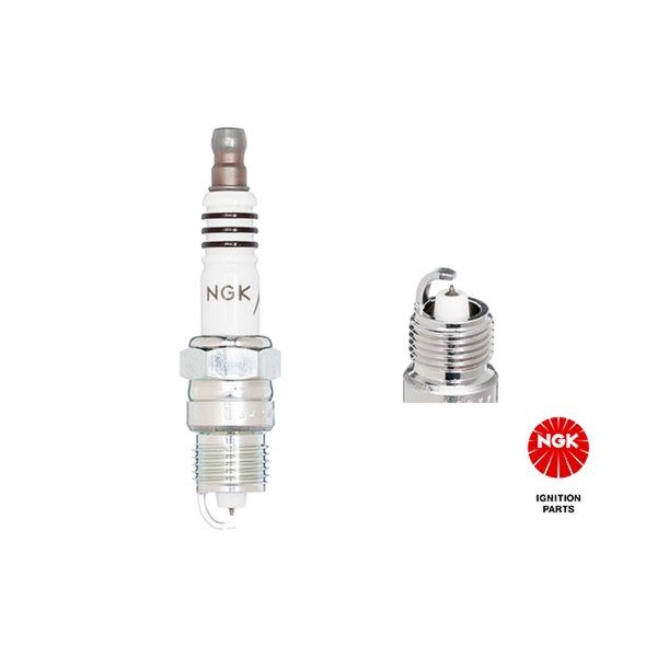 4 spark plugs CNG/LPG 16 mm NGK for BEDFORD BLITZ