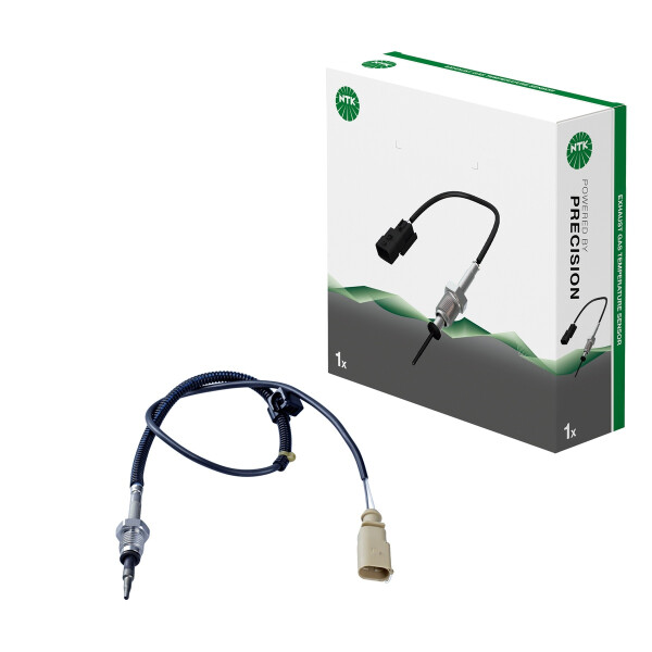 Exhaust gas temperature sensor 2 lines NTK for AUDI A7 Sportback and others