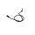 Exhaust gas temperature sensor 2 wires NTK for SKODA FABIA II