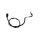 Exhaust gas temperature sensor 2 wires NTK for SKODA OCTAVIA III