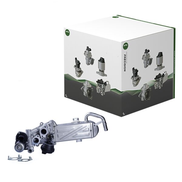 AGR-Modul elektrisch-pneumatisch Aluminium 5-polig NTK für u.a. VW CADDY III