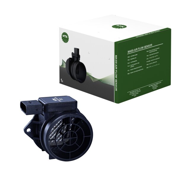 Mass air flow sensor housing integrated ATS air temp NTK for e.g. HYUNDAI