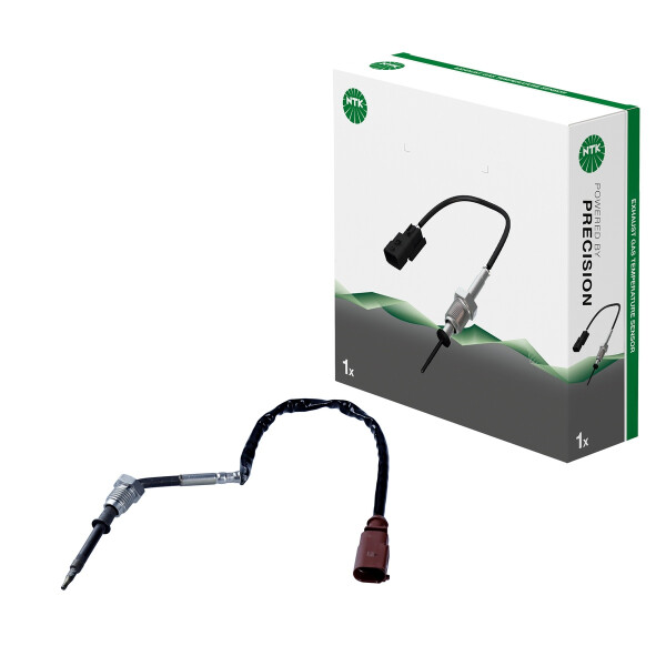 Exhaust gas temperature sensor 2 lines NTK for AUDI A7 Sportback and others