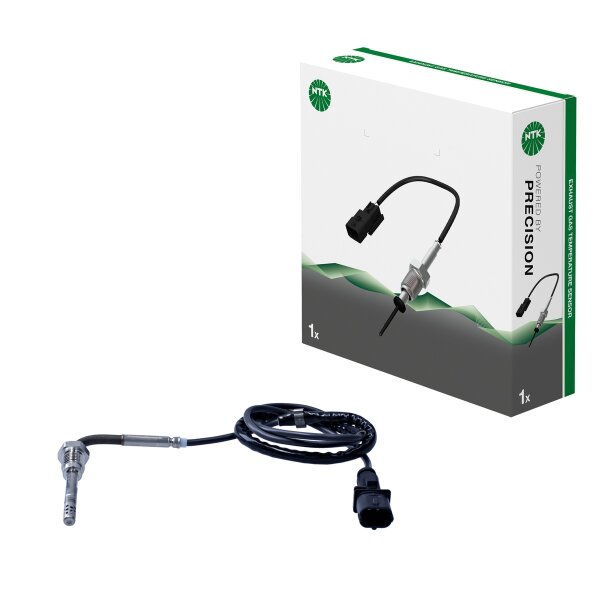Exhaust gas temperature sensor 2 lines NTK for e.g. LANCIA THESIS