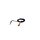 Exhaust gas temperature sensor 2 wires NTK for AUDI A4 B7