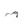 Exhaust gas temperature sensor 2 wires NTK for AUDI A6 C7