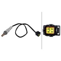 Lambdasonde beheizt 4-polig 410 mm Kabel HELLA für u.a. MITSUBISHI Mirage