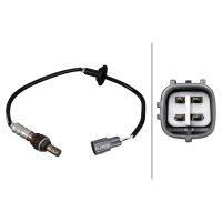 Lambdasonde Diagnosesonde 4-polig 610 mm Kabel HELLA für u.a. TOYOTA Yaris