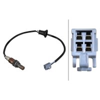 Lambdasonde beheizt 4-polig 650 mm Kabel HELLA für u.a. LEXUS LS
