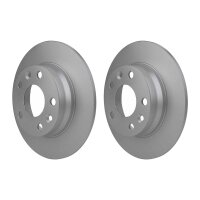 2 Brake Discs full Ø 68 mm 8 mm HELLA suitable for...