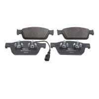 Brake pad set front discs 18 mm VALEO for e.g. VW CALIFORNIA