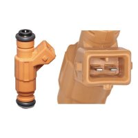 Einspritzventil 61mm 2-polig VALEO für CITROËN BERLINGO /