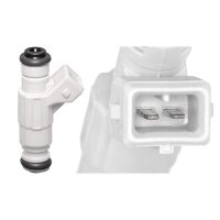 Einspritzventil 61mm 2-polig VALEO für CITROËN BERLINGO /