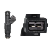 Einspritzventil 74,4mm 2-polig VALEO für FORD MONDEO II