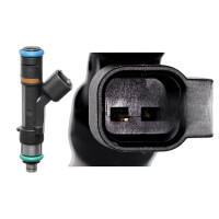 Einspritzventil Benzin 3 230 12,5 Ω 2-polig VALEO...