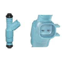 Einspritzventil 74,4mm 2-polig VALEO für ALFA ROMEO 164