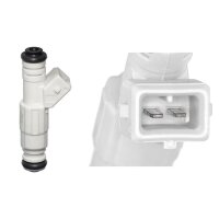 Einspritzventil 73,5mm 2-polig VALEO für CITROËN XANTIA