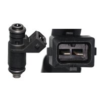 Einspritzventil 48,9mm 2-polig VALEO für RENAULT CLIO II