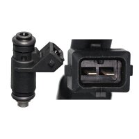 Einspritzventil 48,9mm 2-polig VALEO für RENAULT CLIO II