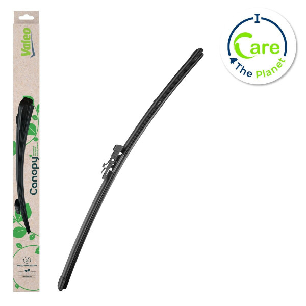 Wiper Blade 530 mm flat bar wiper blade with spoiler VALEO for e.g. VOLVO S80