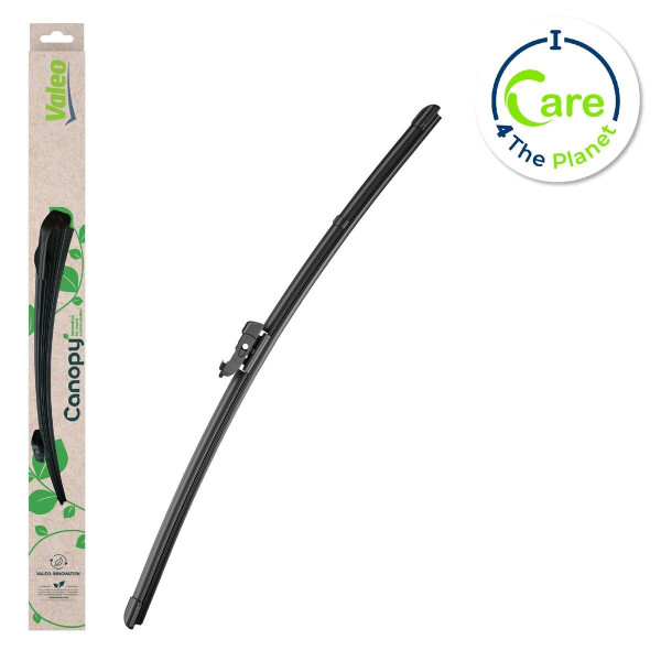 Wiper Blade 530 mm flat bar wiper blade with spoiler VALEO for e.g. AUDI A6