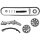 Timing Chain Kit for Camshaft PARTSTEC suitable for e.g. SAAB 9000