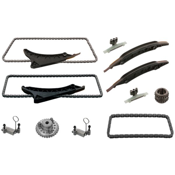 Timing Chain Kit for Oil Pump with crankshaft sprocket PARTSTEC for BMW 5 Series