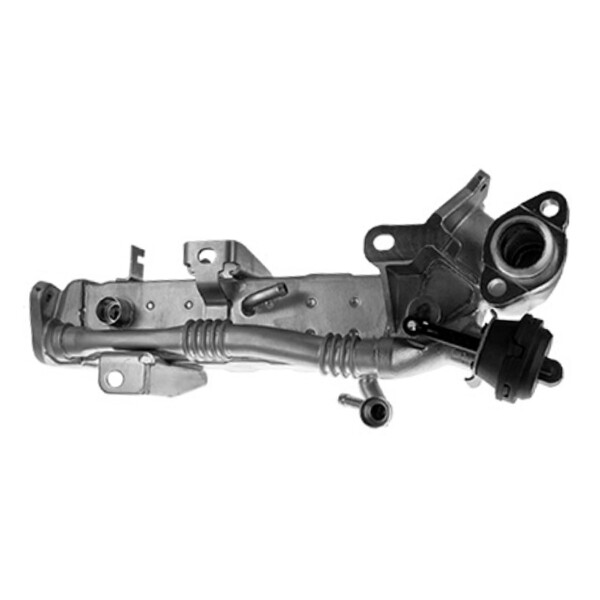 Exhaust Gas Recirculation Cooler water-cooled with Seal PARTSTEC for e.g. BMW 5
