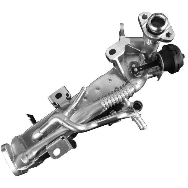 Exhaust Gas Recirculation Cooler water-cooled with Seal PARTSTEC for e.g. BMW 5