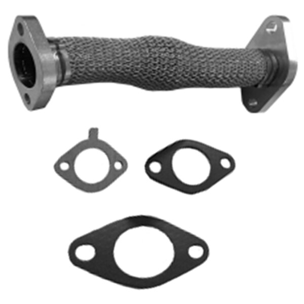 Pipe EGR Valve with seals PARTSTEC IAM-expertise suitable for e.g. AUDI A6