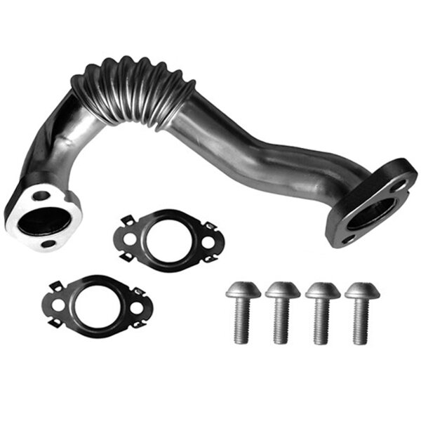 Pipe EGR Valve with Seals with Screws PARTSTEC for VW CC and others