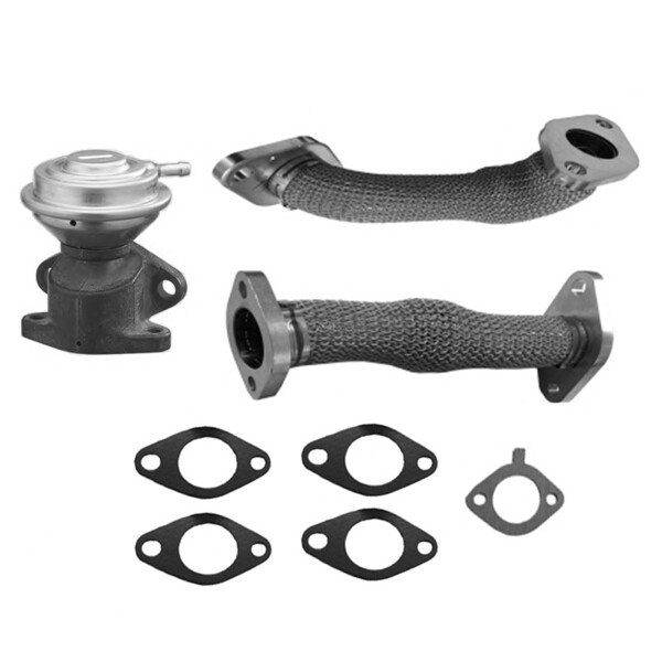 Pipe EGR Valve with pipes PARTSTEC IAM-Expertise suitable for AUDI A6 and others