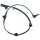 Wheel Speed Sensor front axle 740 mm cable PARTSTEC for e.g. OPEL INSIGNIA