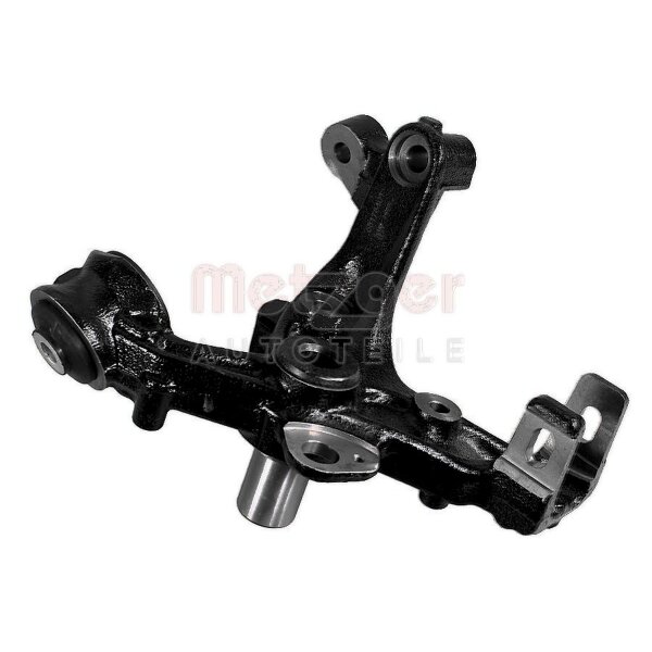 Steering Knuckle Wheel Suspension rear axle left METZGER for e.g. AUDI A4